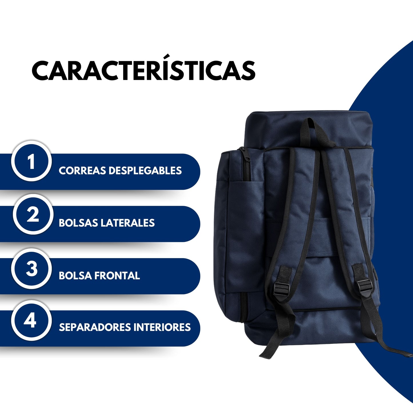 Botiquín Mochila Azul