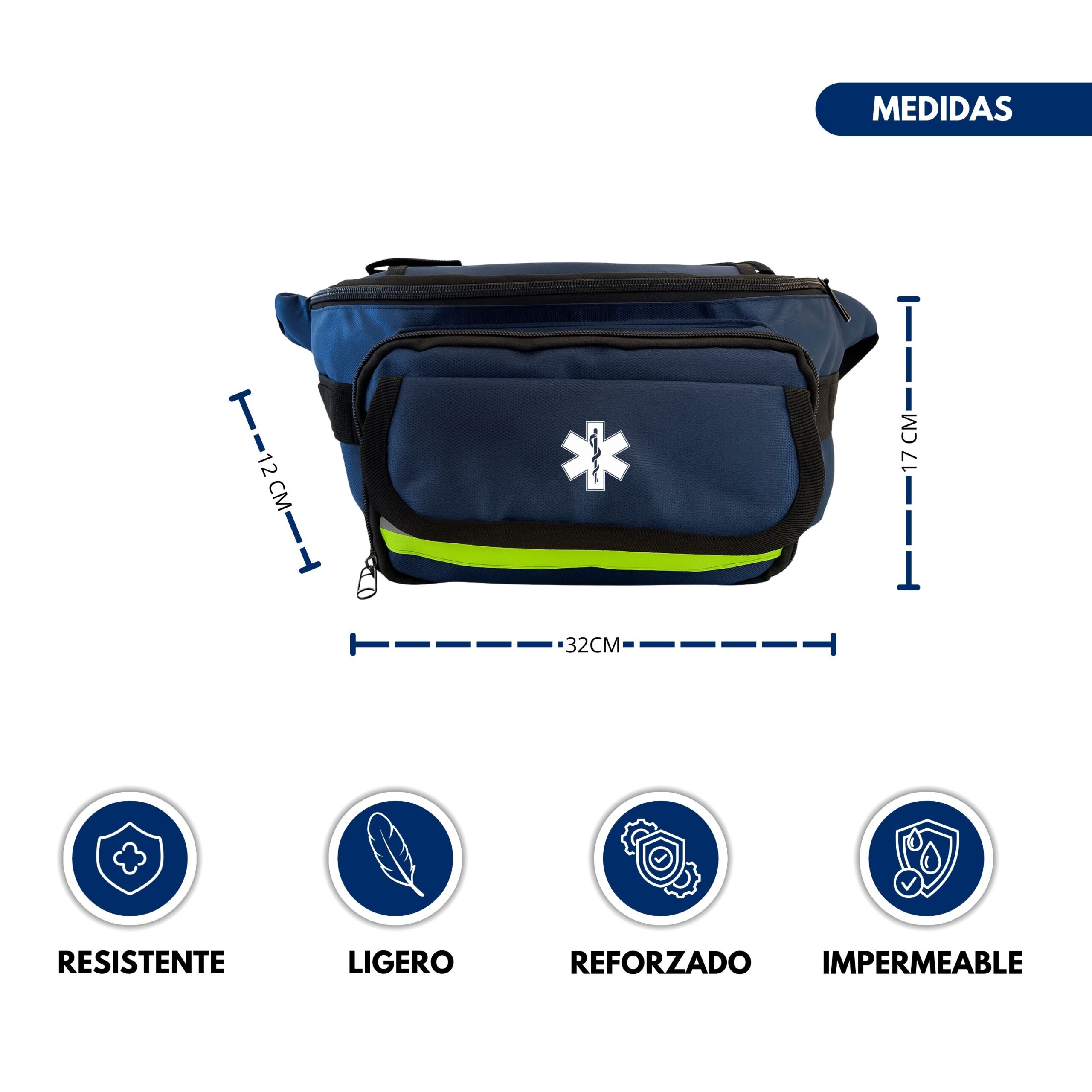 Botiquín Cangurera Azul - Imagen 3