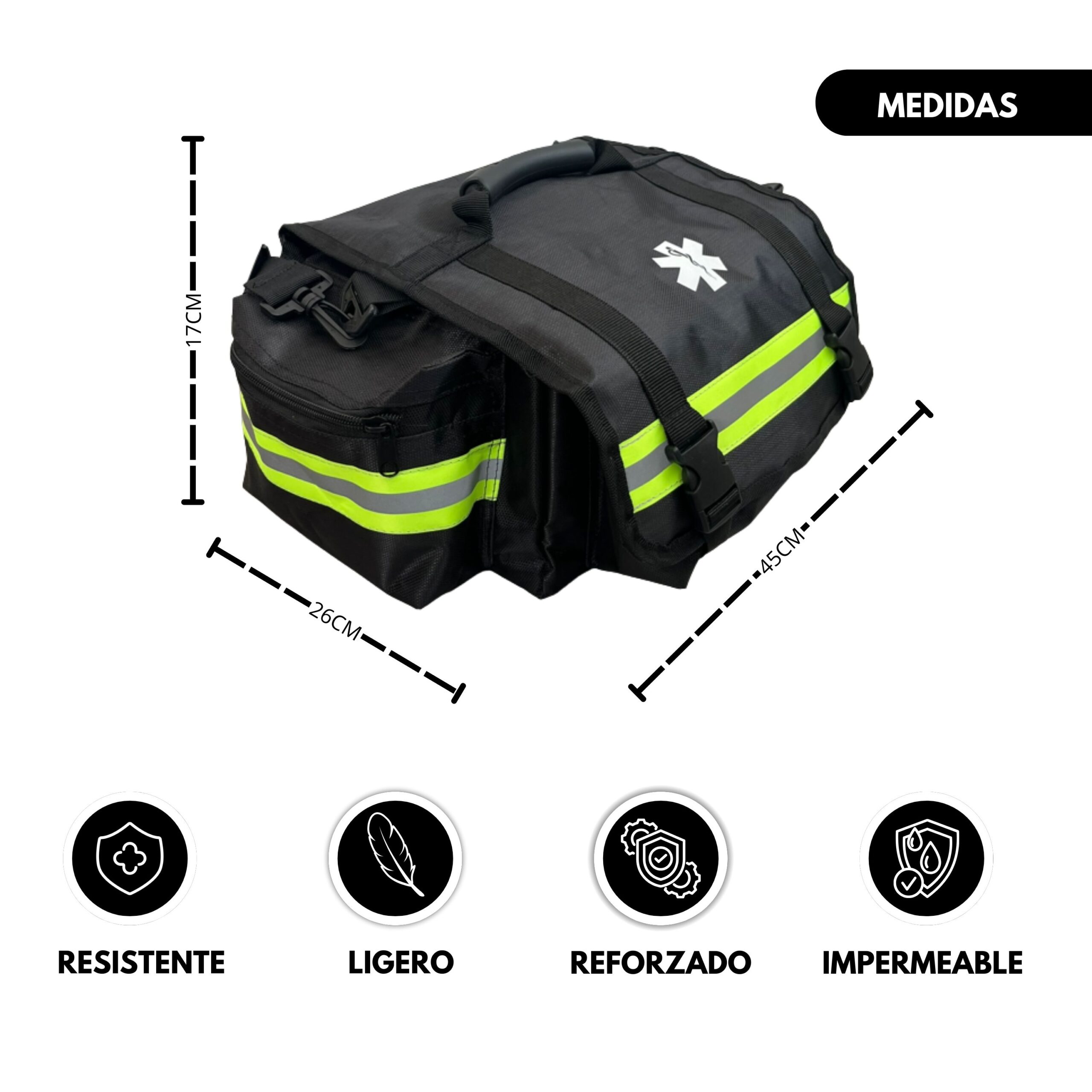 Botiquín de Mano Negro - Imagen 5