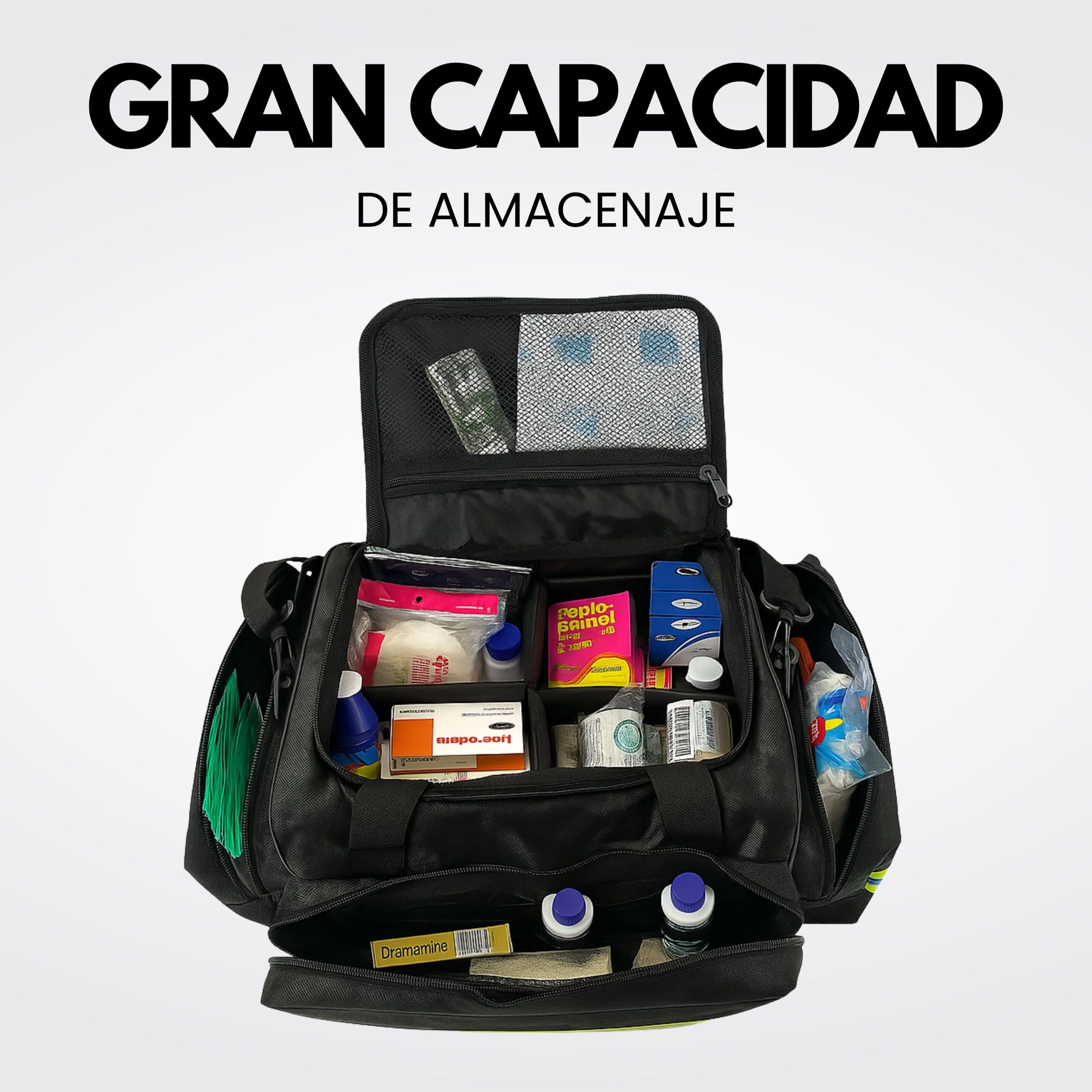 Botiquín Mochila Negro - Imagen 4